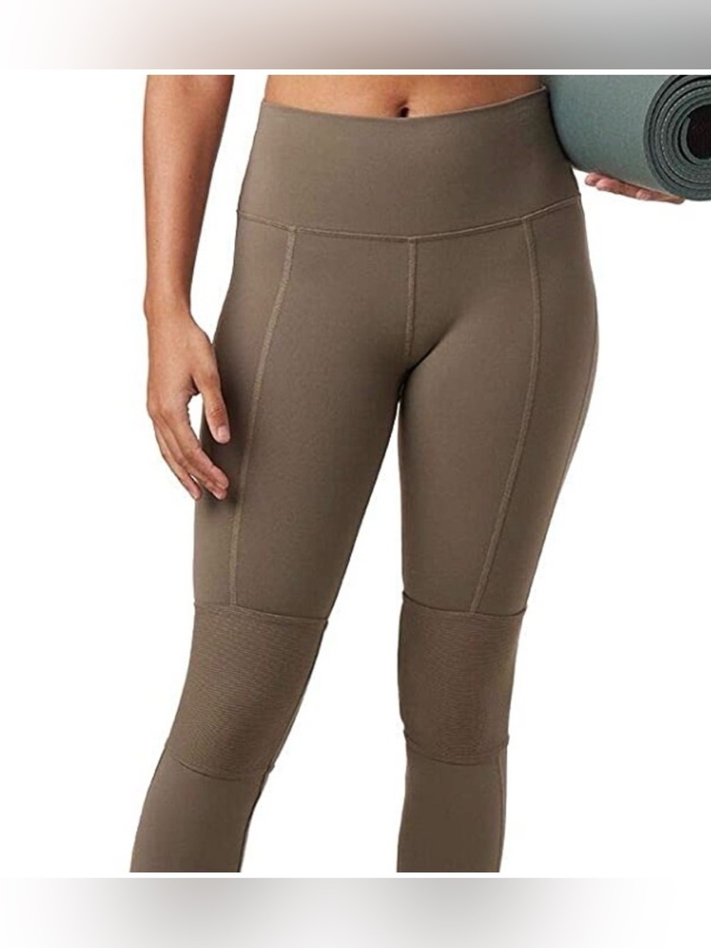 ALO Yoga Olive Green High-Waist Leggings - Size Medium